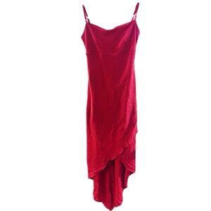 Elegant Red Evening Dress